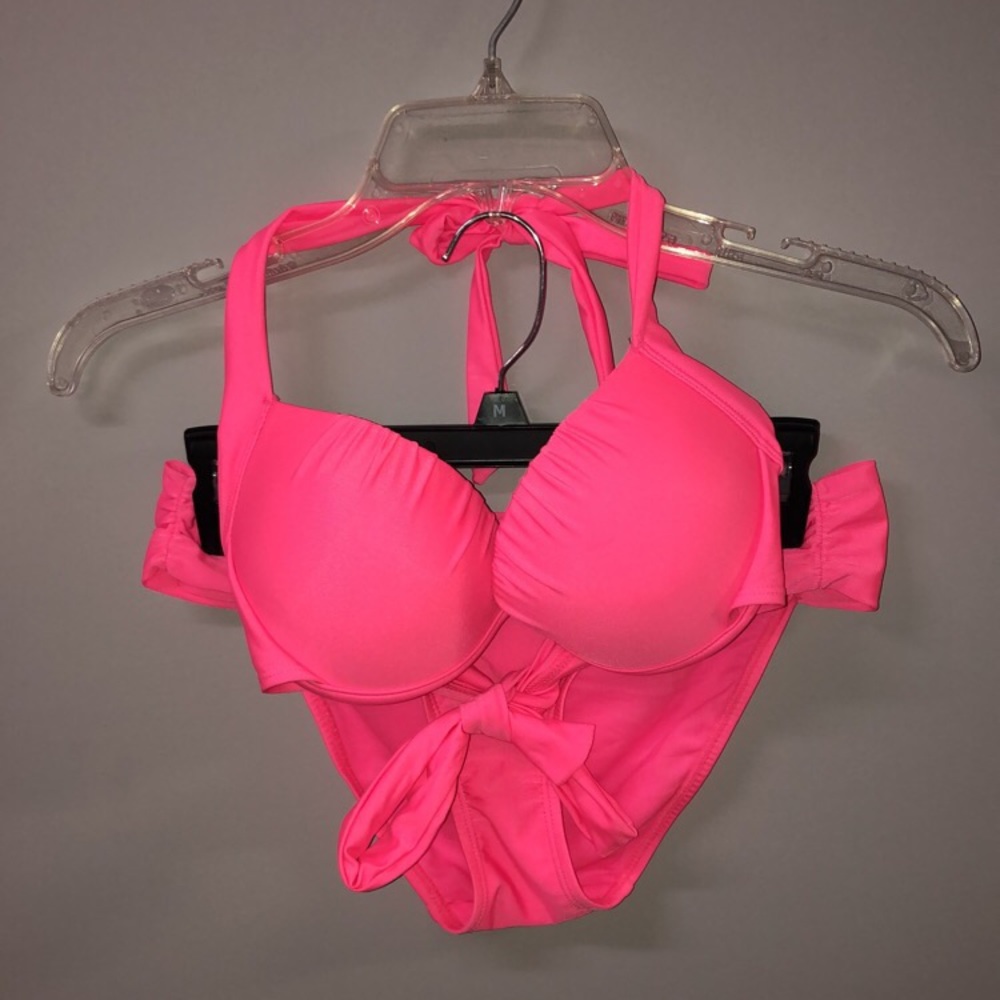 Pink bikini